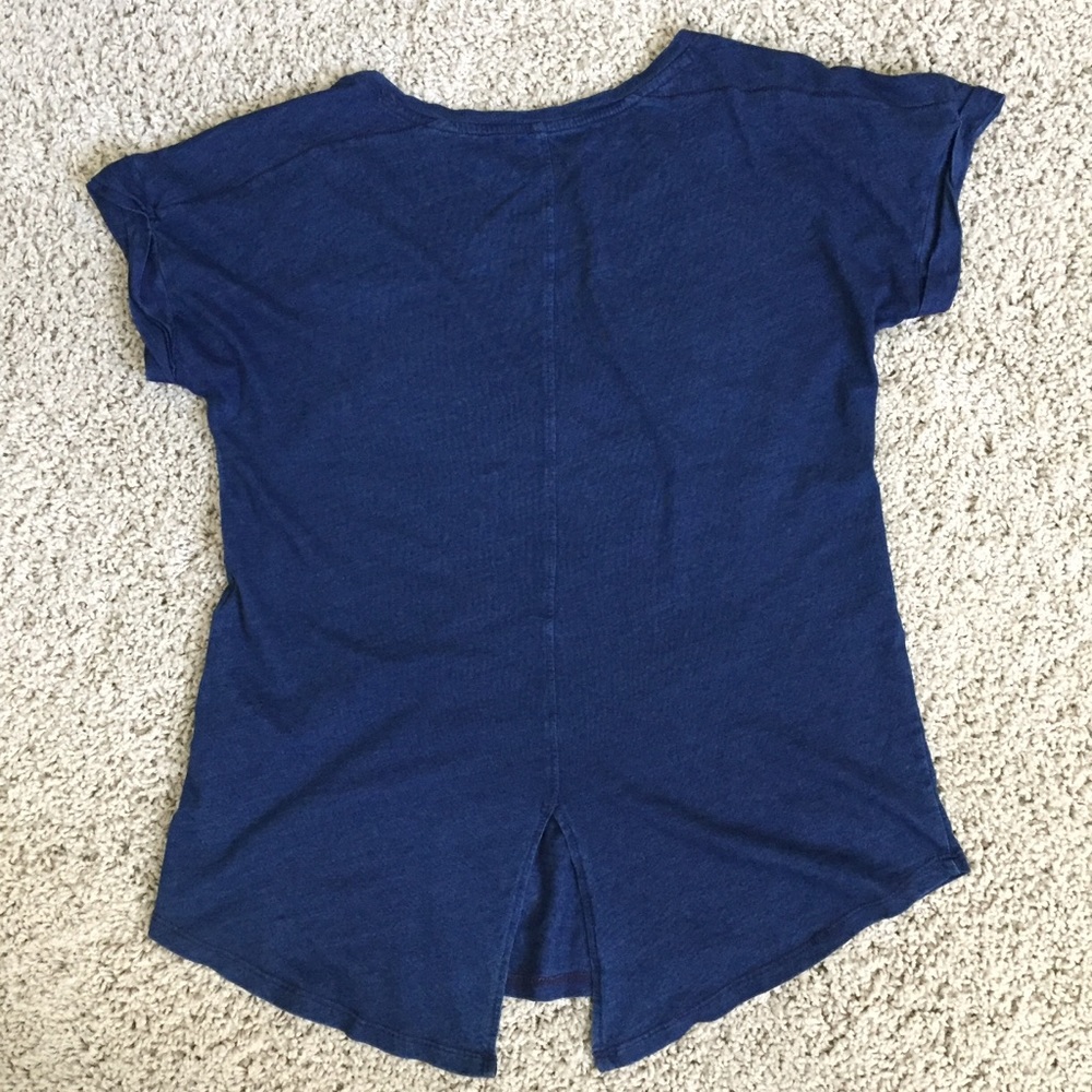 Lucky Brand Denim Colored Top! ๐ - Picture 4 of 6